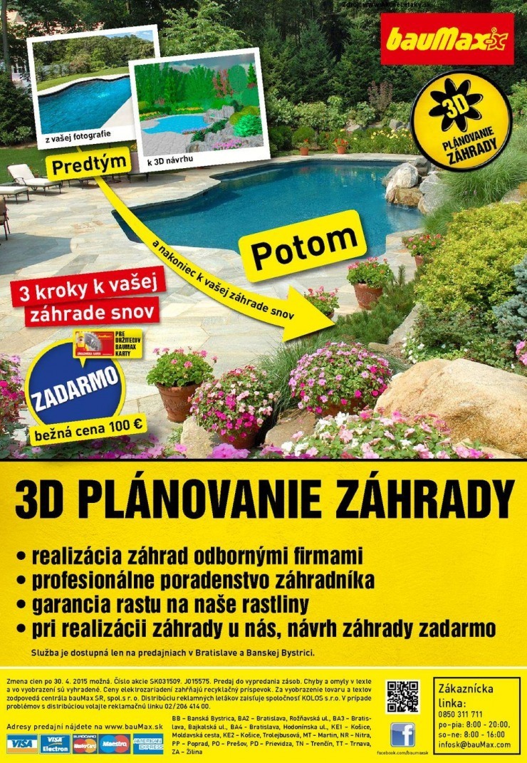 leták bauMax Záhradný katalóg - jar 2015 strana 32 leták bauMax Záhradný katalóg - jar 2015 strana 32