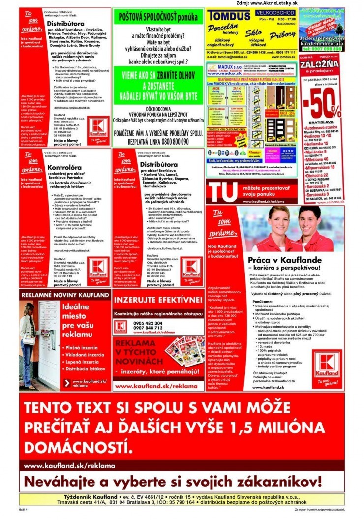 leták extra Kaufland leták - Bratislava strana 31 leták extra Kaufland leták - Bratislava strana 31