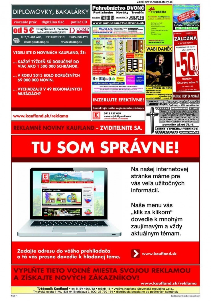 leták Kaufland aktuálná ponuka - Trenčín strana 31 leták Kaufland aktuálná ponuka - Trenčín strana 31