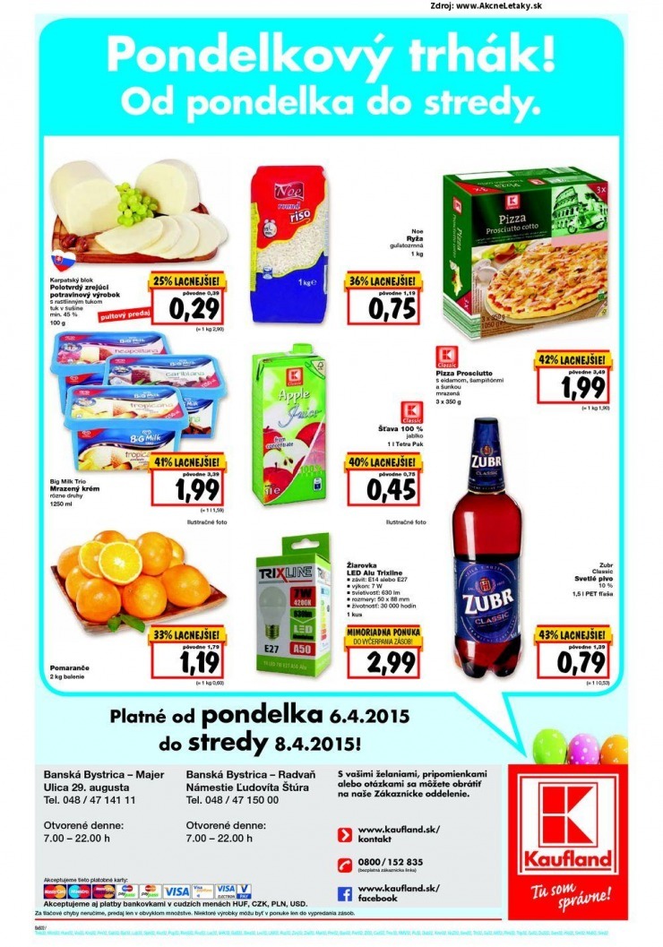 leták akciový Kaufland leták - Banská Bystrica strana 32 leták akciový Kaufland leták - Banská Bystrica strana 32