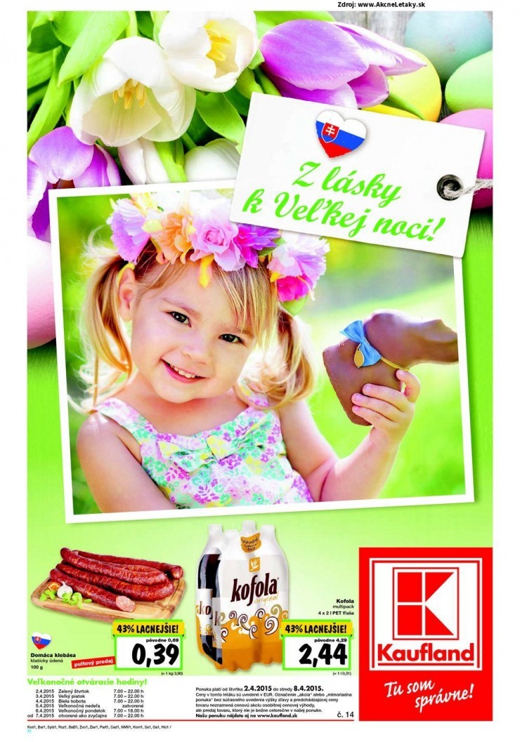 leták špeciálna ponuka Kaufland - Košice strana 1 leták špeciálna ponuka Kaufland - Košice strana 1