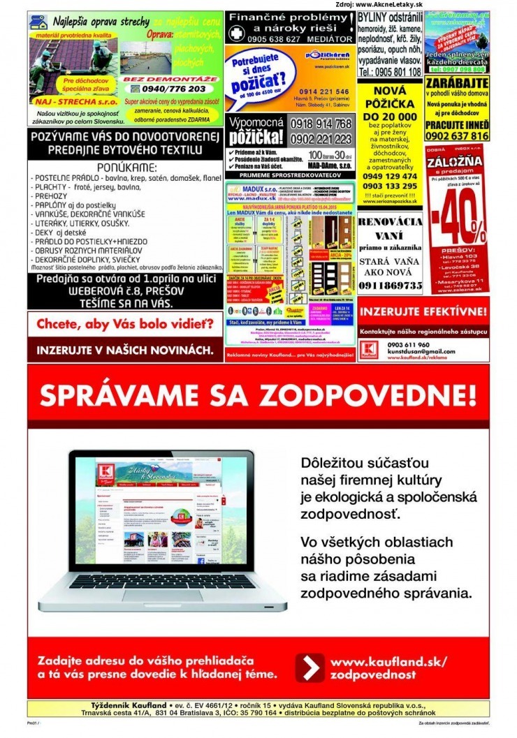 leták Kaufland akciová ponuka strana 31 leták Kaufland akciová ponuka strana 31