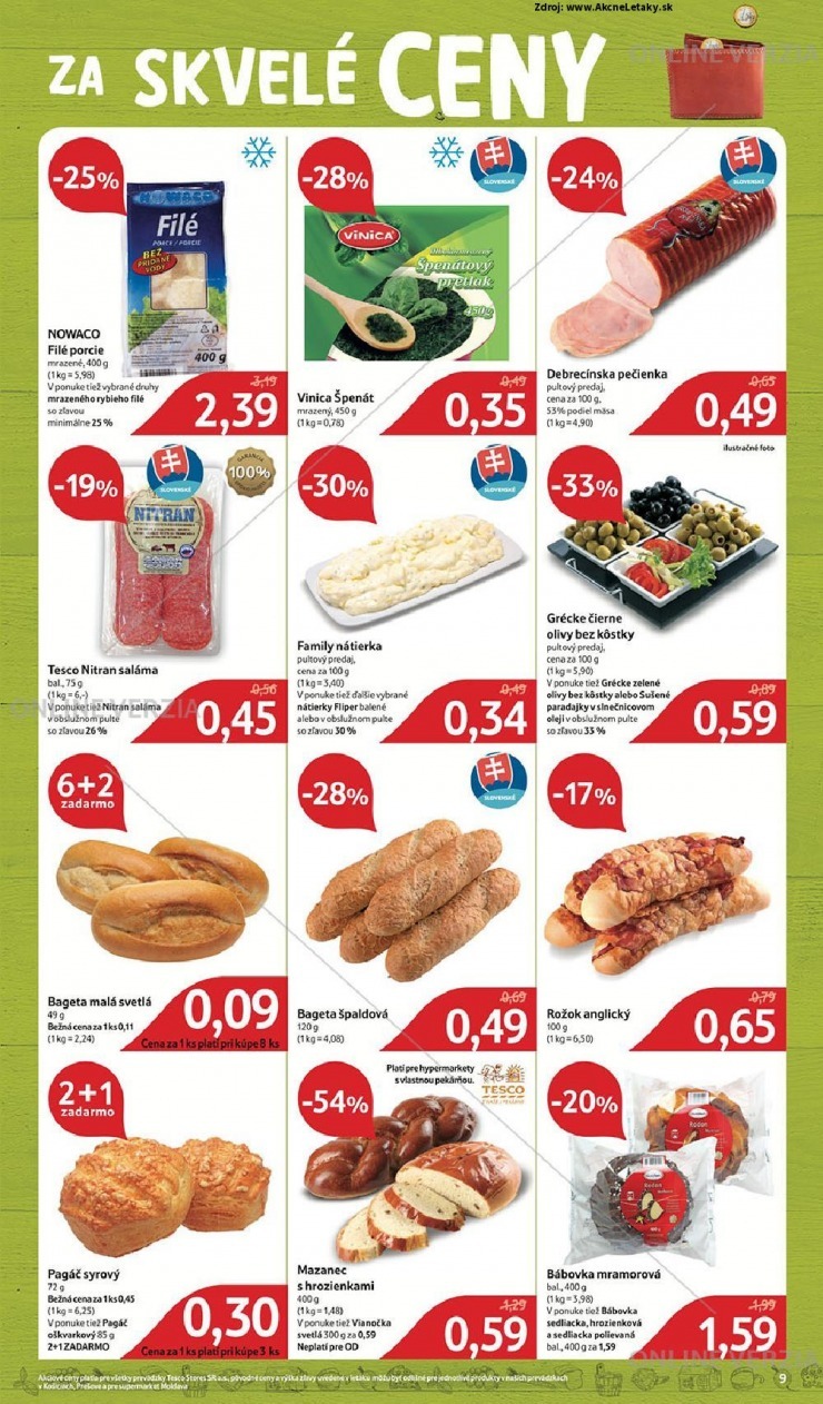 leták akciový leták Tesco strana 9 leták akciový leták Tesco strana 9