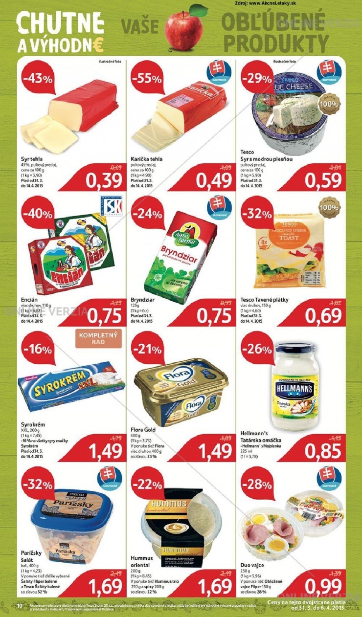 leták akciový leták Tesco strana 10 leták akciový leták Tesco strana 10