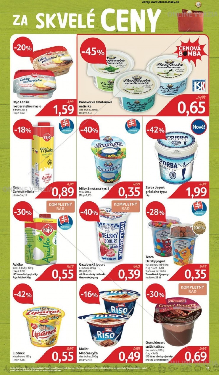 leták akciový leták Tesco strana 11 leták akciový leták Tesco strana 11