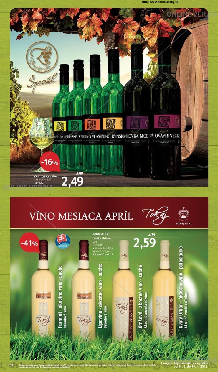 leták akciový leták Tesco strana 14 leták akciový leták Tesco strana 14