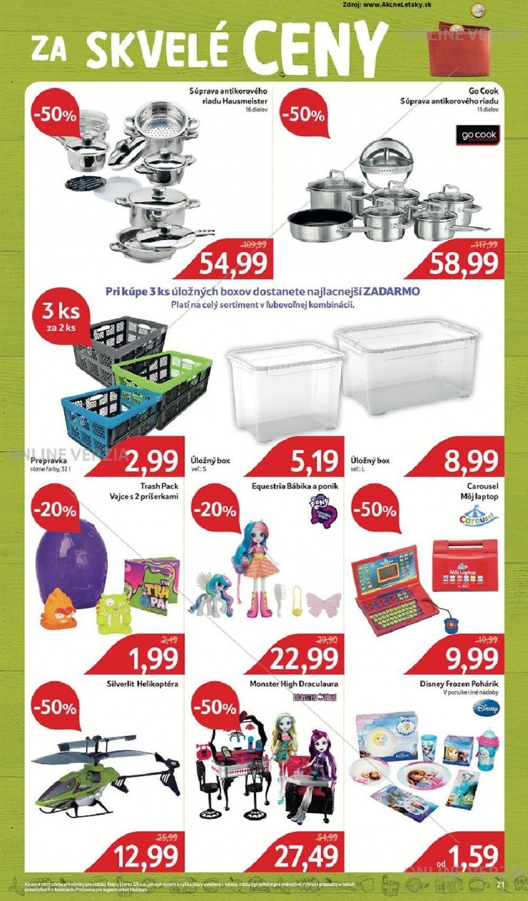 leták akciový leták Tesco strana 21 leták akciový leták Tesco strana 21