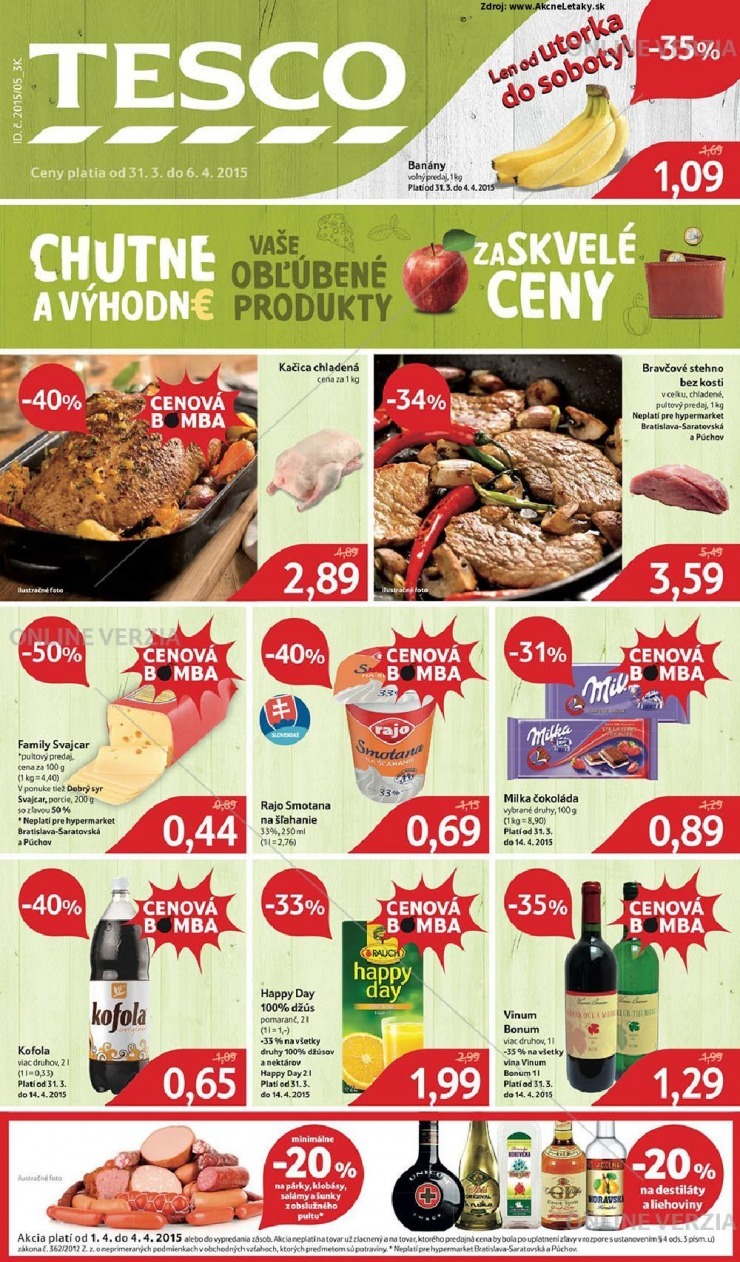 leták extra Tesco leták strana 1 leták extra Tesco leták strana 1