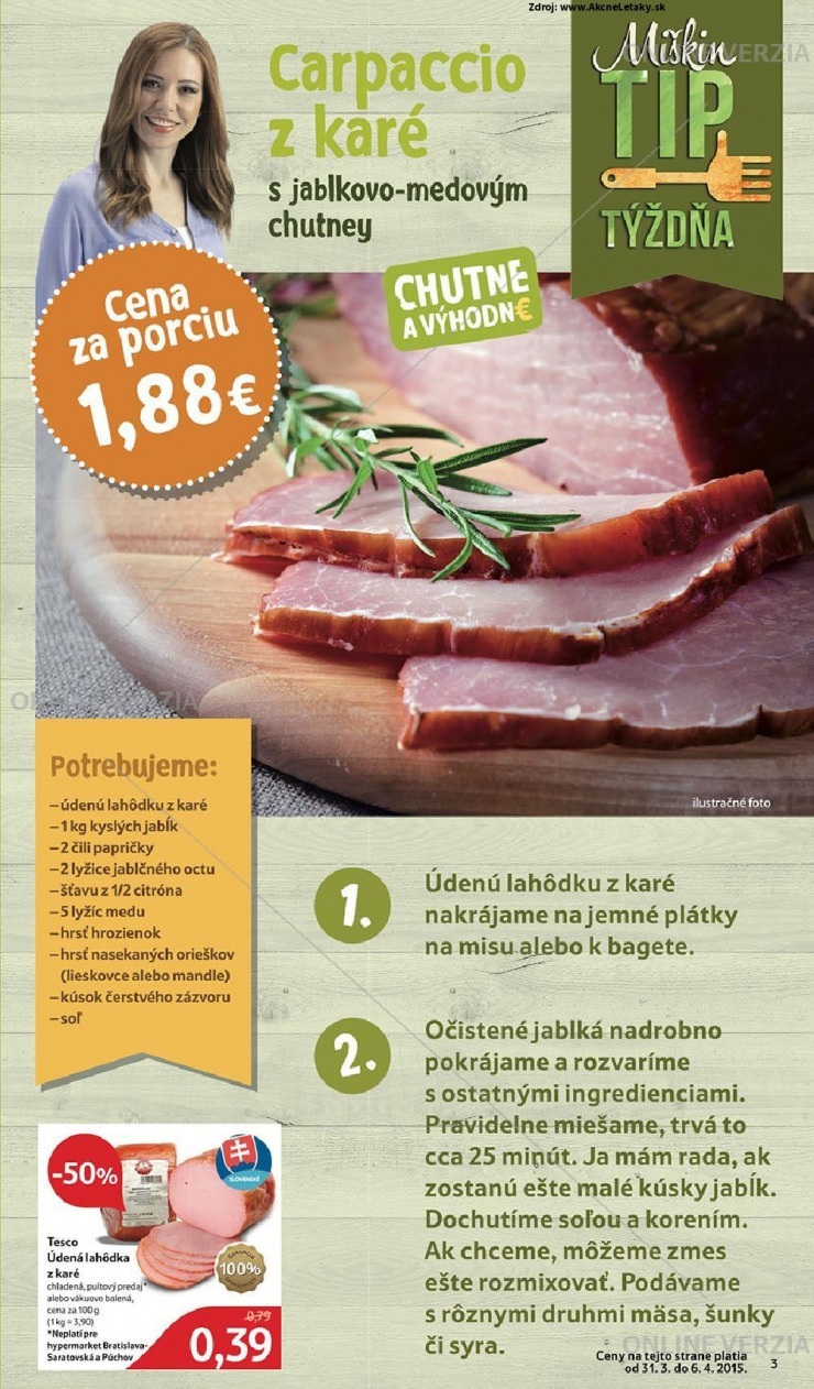 leták extra Tesco leták strana 3 leták extra Tesco leták strana 3