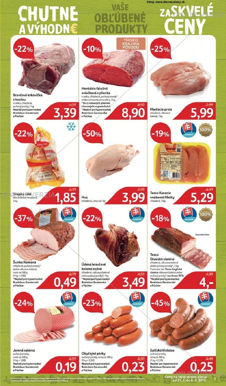leták extra Tesco leták strana 7 leták extra Tesco leták strana 7