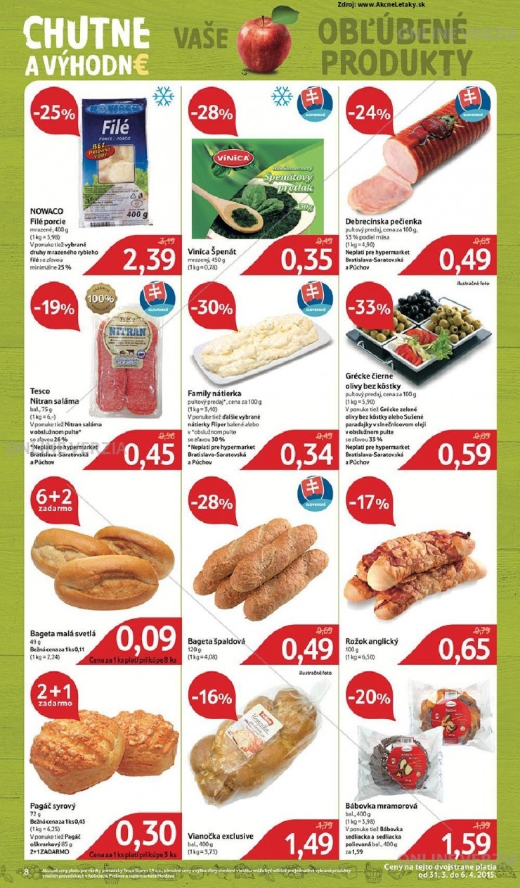 leták extra Tesco leták strana 8 leták extra Tesco leták strana 8