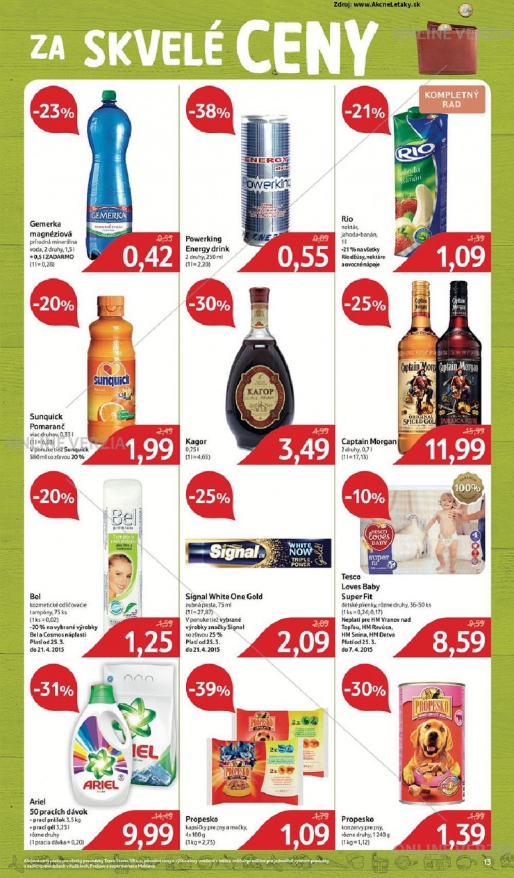 leták extra Tesco leták strana 13 leták extra Tesco leták strana 13