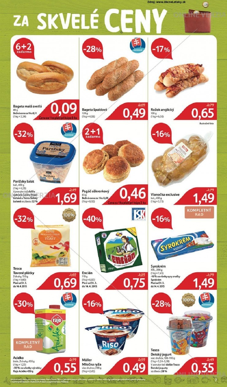 leták aktuálna ponuka Tesco strana 7 leták aktuálna ponuka Tesco strana 7