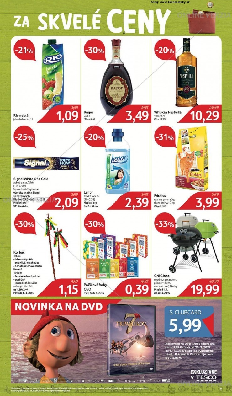 leták aktuálna ponuka Tesco strana 9 leták aktuálna ponuka Tesco strana 9