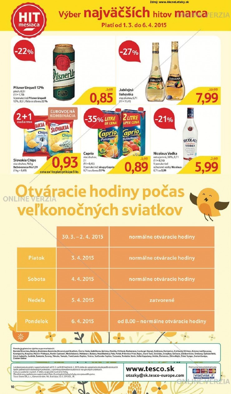 leták aktuálna ponuka Tesco strana 10 leták aktuálna ponuka Tesco strana 10