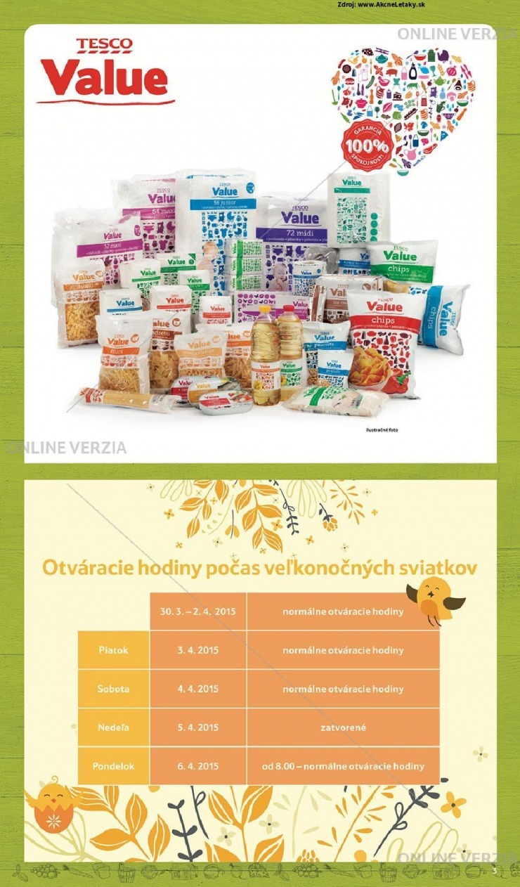 leták Tesco aktuálna ponuka strana 3 leták Tesco aktuálna ponuka strana 3
