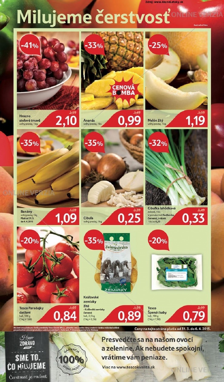 leták Tesco aktuálna ponuka strana 4 leták Tesco aktuálna ponuka strana 4