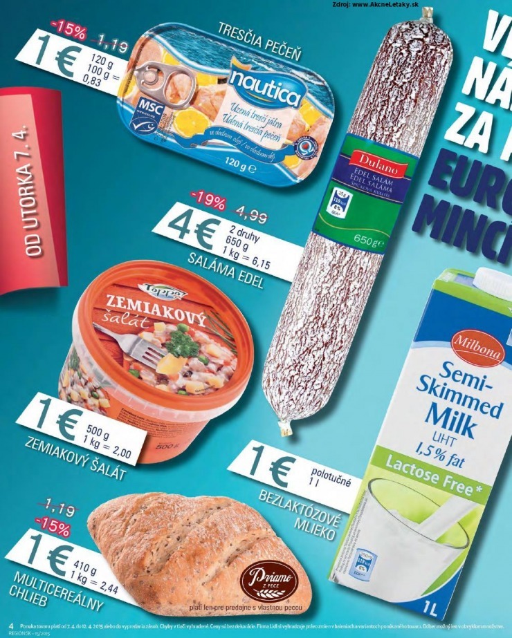 leták Lidl mimoriadný leták strana 4 leták Lidl mimoriadný leták strana 4