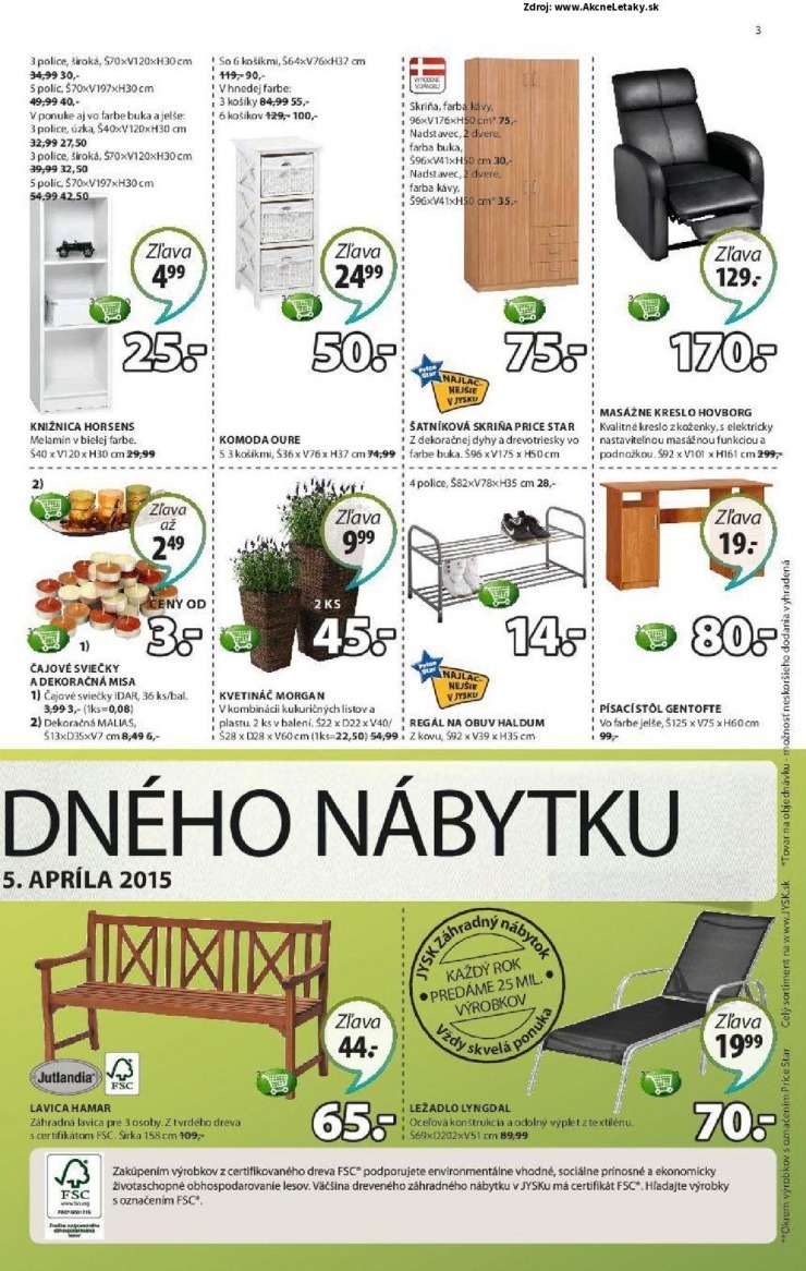 leták Jysk extra leták strana 3 leták Jysk extra leták strana 3