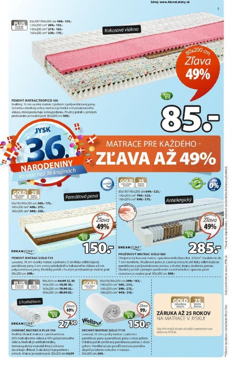 leták Jysk extra leták strana 5 leták Jysk extra leták strana 5