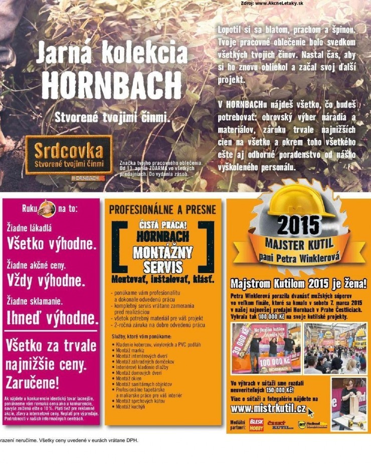 leták leták HORNBACH - Jarná kolekcia strana 3 leták leták HORNBACH - Jarná kolekcia strana 3