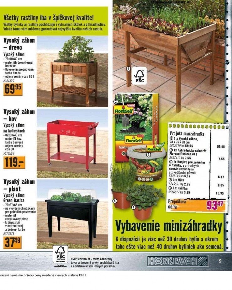 leták leták HORNBACH - Jarná kolekcia strana 9 leták leták HORNBACH - Jarná kolekcia strana 9