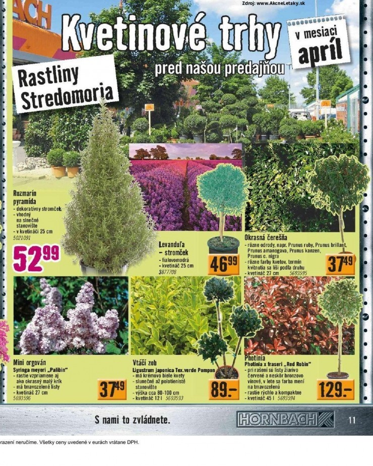 leták leták HORNBACH - Jarná kolekcia strana 11 leták leták HORNBACH - Jarná kolekcia strana 11