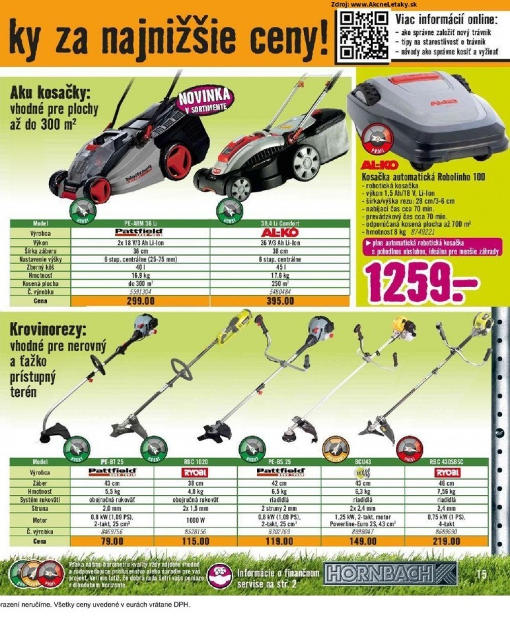 leták leták HORNBACH - Jarná kolekcia strana 15 leták leták HORNBACH - Jarná kolekcia strana 15