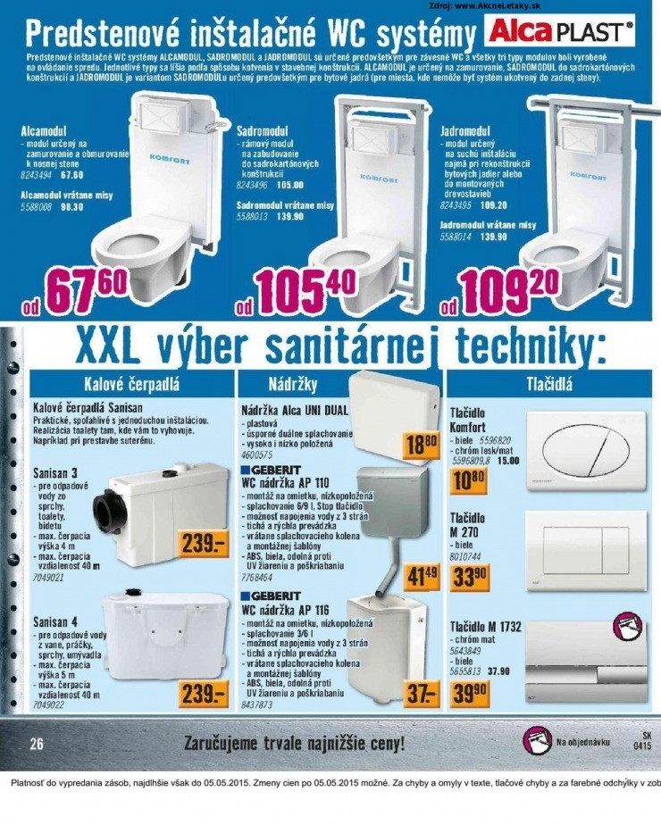 leták leták HORNBACH - Jarná kolekcia strana 26 leták leták HORNBACH - Jarná kolekcia strana 26