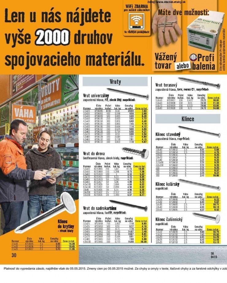 leták leták HORNBACH - Jarná kolekcia strana 30 leták leták HORNBACH - Jarná kolekcia strana 30