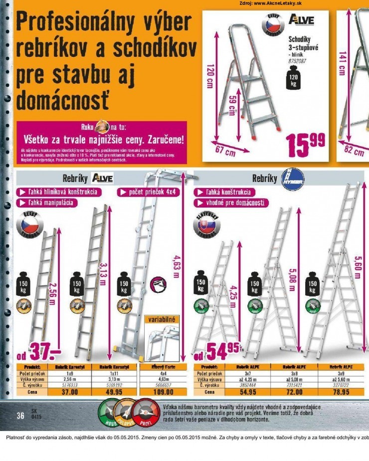 leták leták HORNBACH - Jarná kolekcia strana 36 leták leták HORNBACH - Jarná kolekcia strana 36