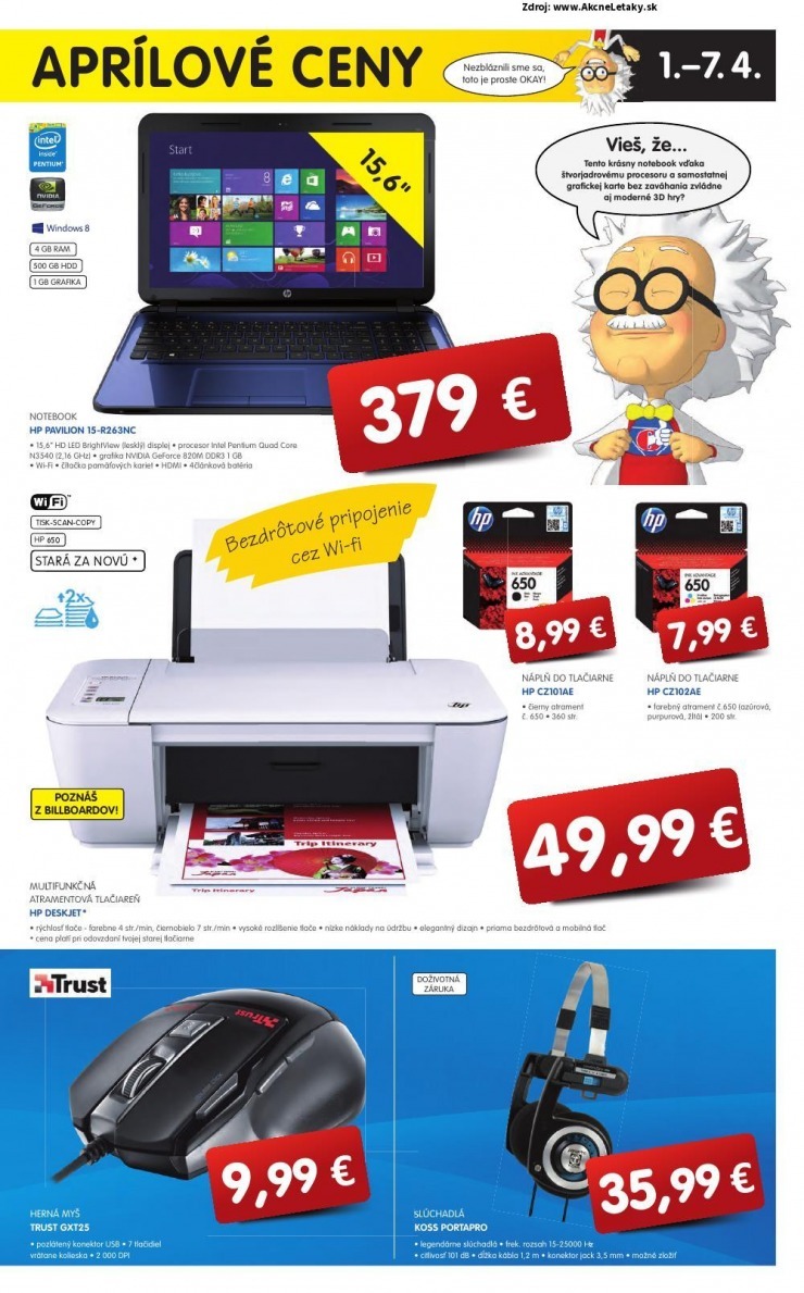 leták Okay leták - Aprílové ceny strana 3 leták Okay leták - Aprílové ceny strana 3