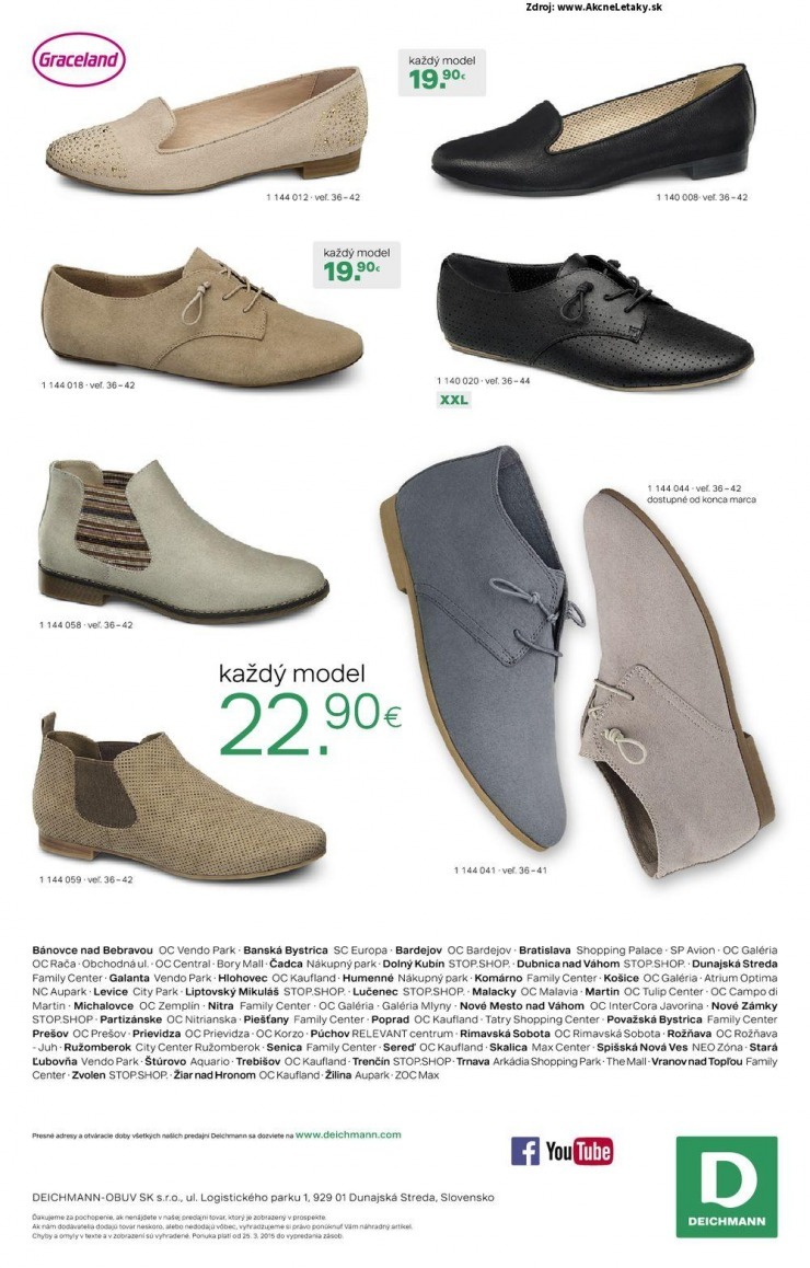 leták Deichmann leták - Pretože ich chcem mať hneď strana 2 leták Deichmann leták - Pretože ich chcem mať hneď strana 2
