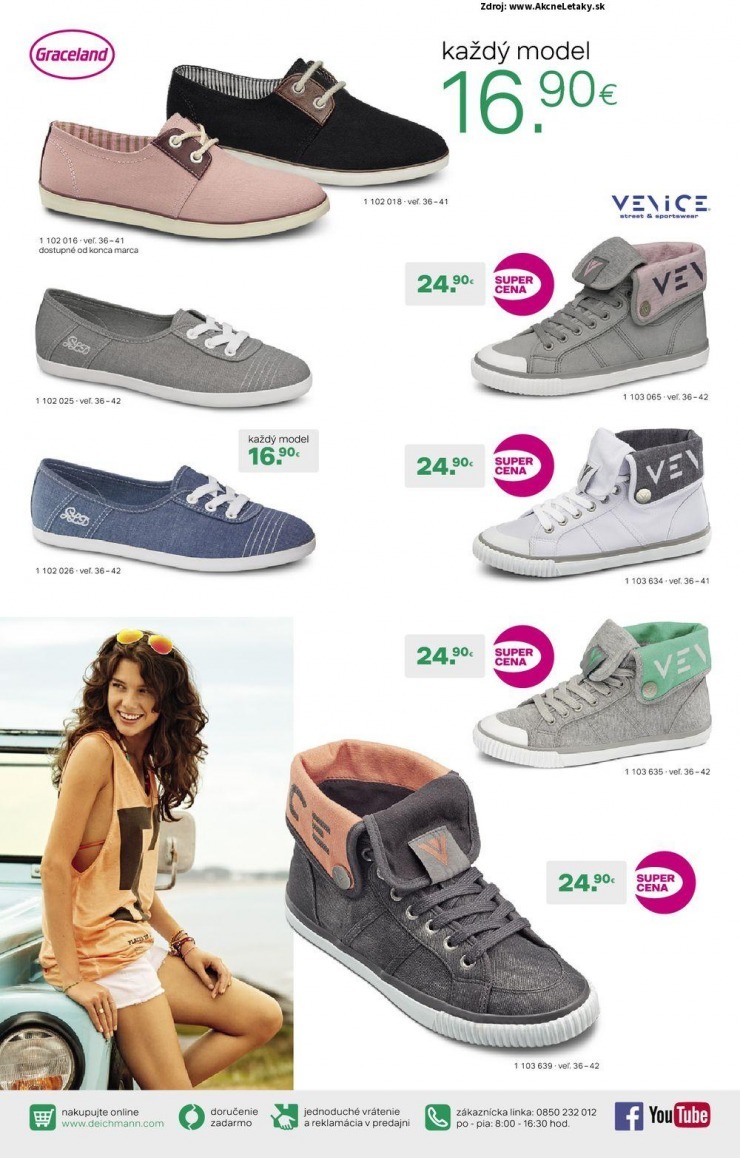 leták Deichmann leták - Pretože ich chcem mať hneď strana 4 leták Deichmann leták - Pretože ich chcem mať hneď strana 4