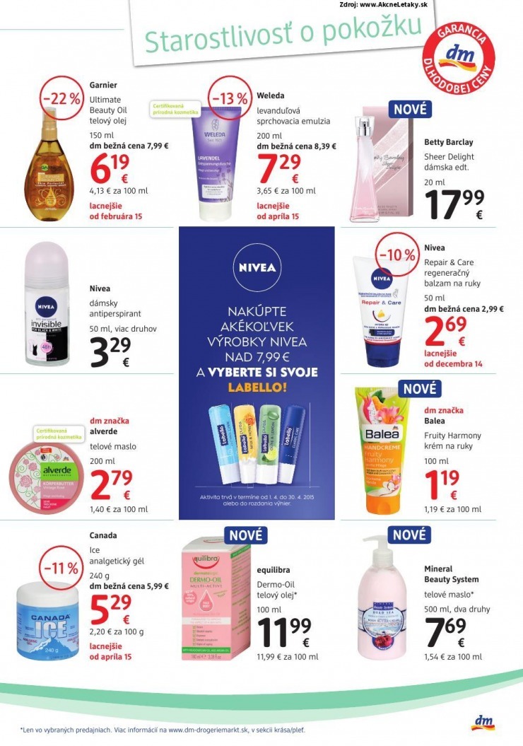 leták dm drogerie akčný leták strana 11 leták dm drogerie akčný leták strana 11