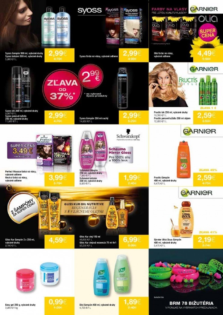 leták 101 Drogerie akciový leták strana 4 leták 101 Drogerie akciový leták strana 4