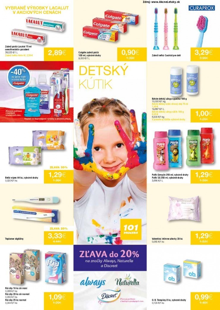 leták 101 Drogerie akciový leták strana 8 leták 101 Drogerie akciový leták strana 8