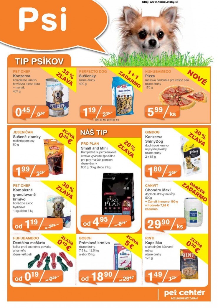 leták akčná ponuka Pet Center strana 3 leták akčná ponuka Pet Center strana 3
