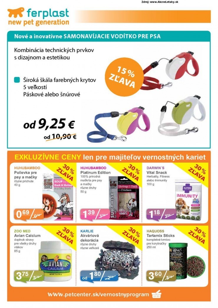 leták akčná ponuka Pet Center strana 4 leták akčná ponuka Pet Center strana 4