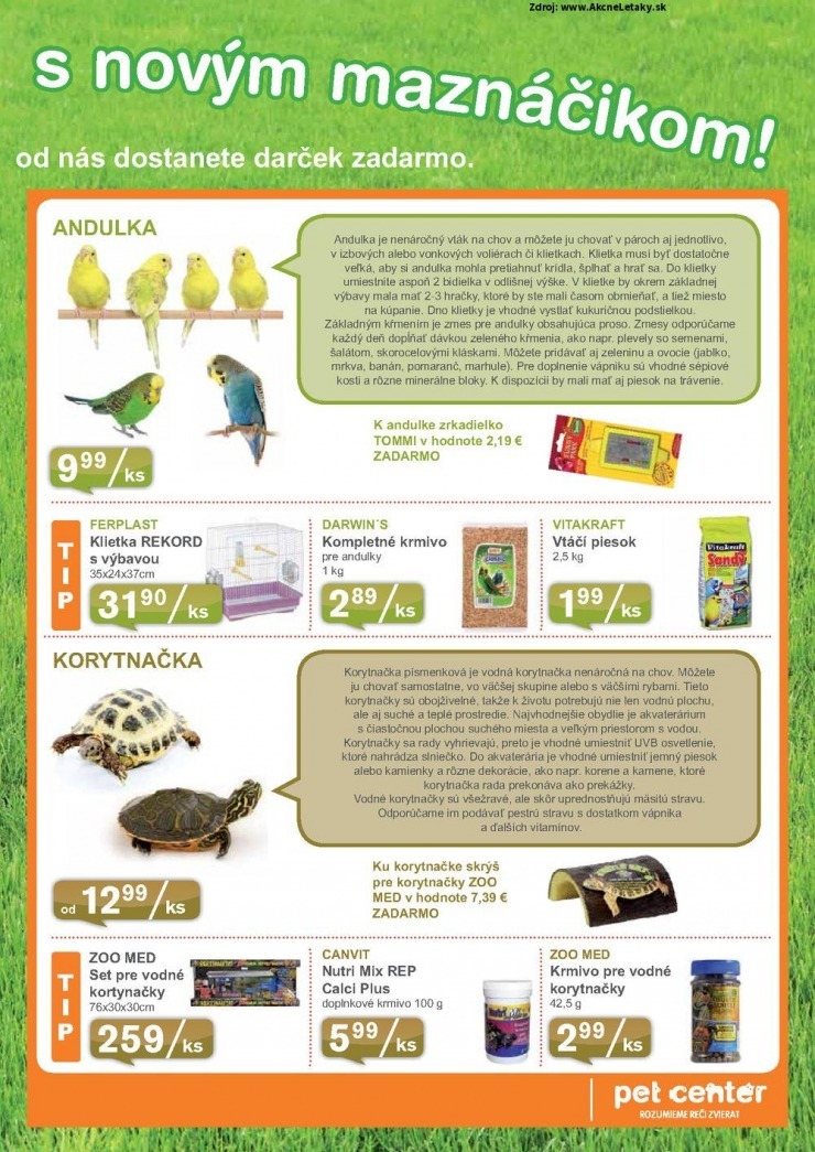 leták akčná ponuka Pet Center strana 7 leták akčná ponuka Pet Center strana 7