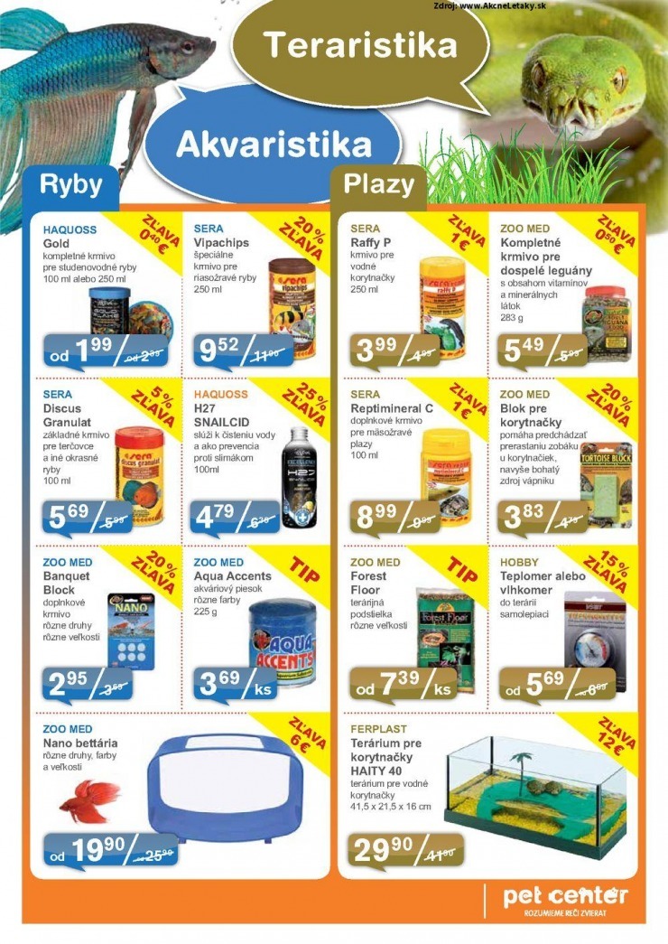 leták akčná ponuka Pet Center strana 11 leták akčná ponuka Pet Center strana 11