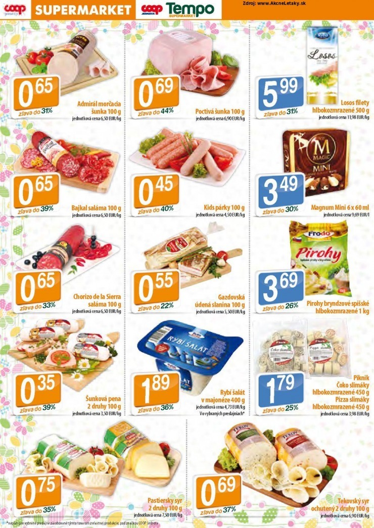 leták akciová ponuka COOP strana 2 leták akciová ponuka COOP strana 2