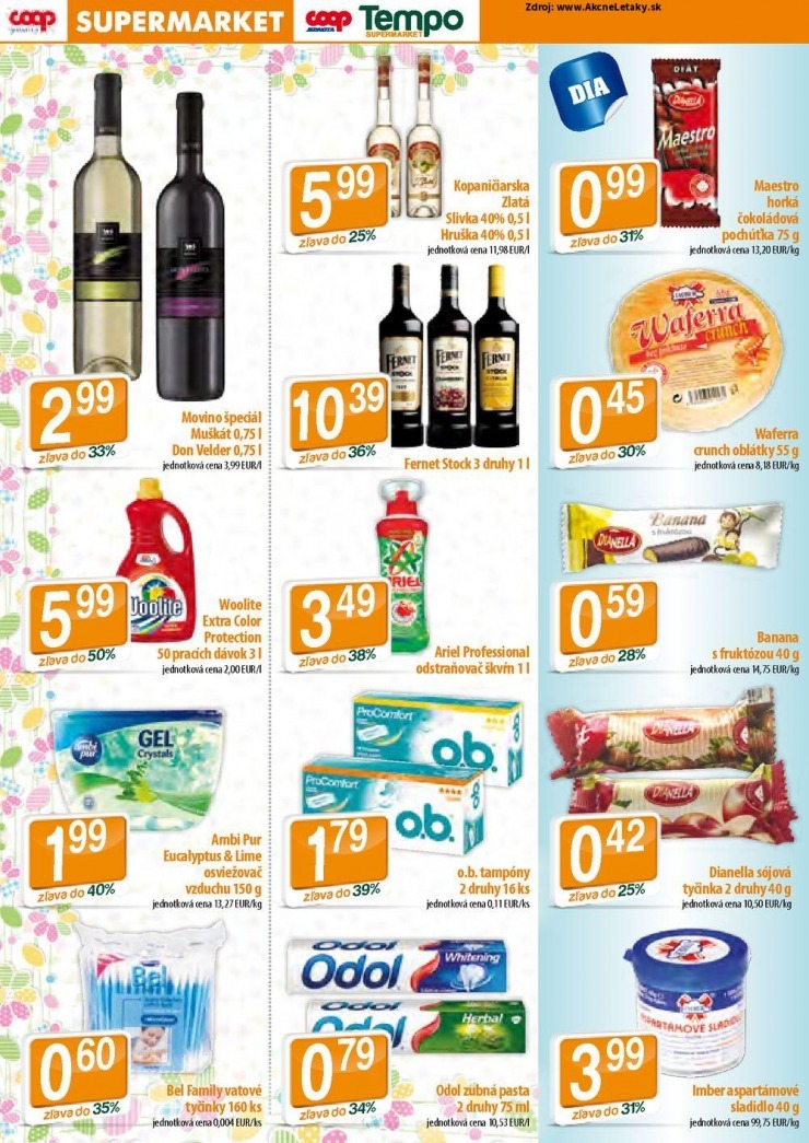 leták akciová ponuka COOP strana 6 leták akciová ponuka COOP strana 6