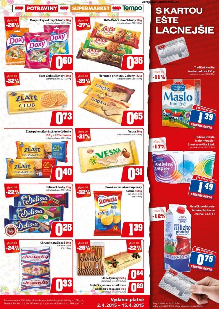 leták mimoriadný COOP leták strana 5 leták mimoriadný COOP leták strana 5
