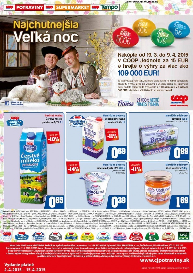 leták mimoriadný COOP leták strana 12 leták mimoriadný COOP leták strana 12