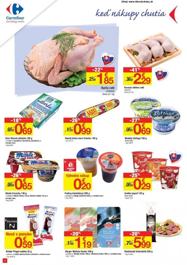 leták extra ponuka Carrefour strana 6 leták extra ponuka Carrefour strana 6